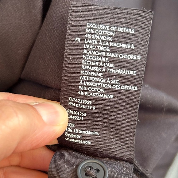 COS A-Line Dress With Front Pleat, size 4 - Picture 10 of 10